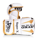 BYKO MMA Shooter Gloves Super X – Premium Striking & Grappling Gloves (XS-XL) – High-Performance White Fight Gear