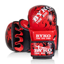 BYKO MMA Shooter Gloves – Premium Striking & Grappling Gloves (XS-XL) – High-Performance Red Fight Gear