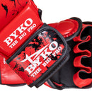 BYKO MMA Shooter Gloves – Premium Striking & Grappling Gloves (XS-XL) – High-Performance Red Fight Gear