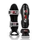 BYKO Shin Instep Pro – Premium MMA/Kickboxing Shin Guards (S - XXL) – Red & Black High - Performance Protection - Byko sports