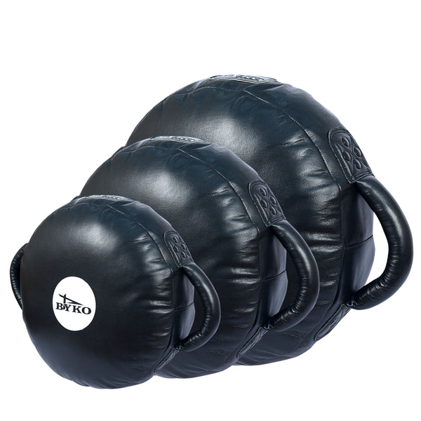 BYKO Legend Leather  Boxing Coaching Round Shield