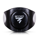 BYKO belly guard black – front view showing central padded strike area