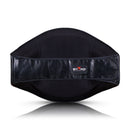 BYKO belly guard black – rear view showing adjustable strap and back padding