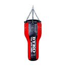 BYKO Uppercut Bag – 47x100cm Red/Black – Heavy-Duty Punching Bag for Power & Precision Training