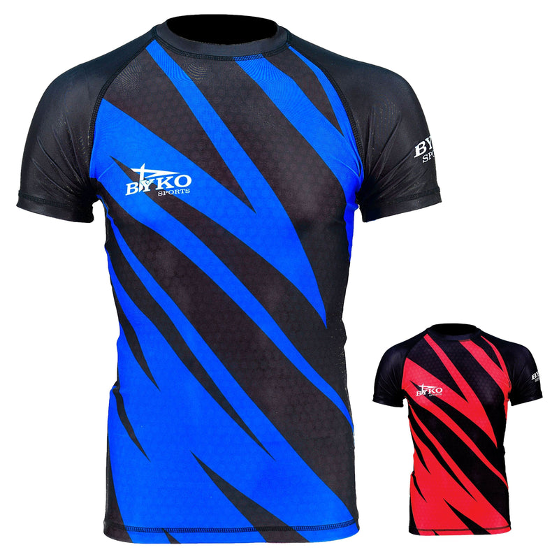 BYKO MMA Rash Guards Fighting Potential with High-Performance
