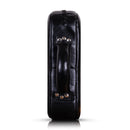 BYKO rectangular strike pad black – side view showing thickness and reinforced handle