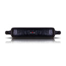 BYKO rectangular training shield black – horizontal view showing grip handles and padding