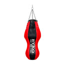 BYKO Angled Bag – 40x100cm Red/Black – Professional Slanted Punching Bag for Precision Striking - Byko sports