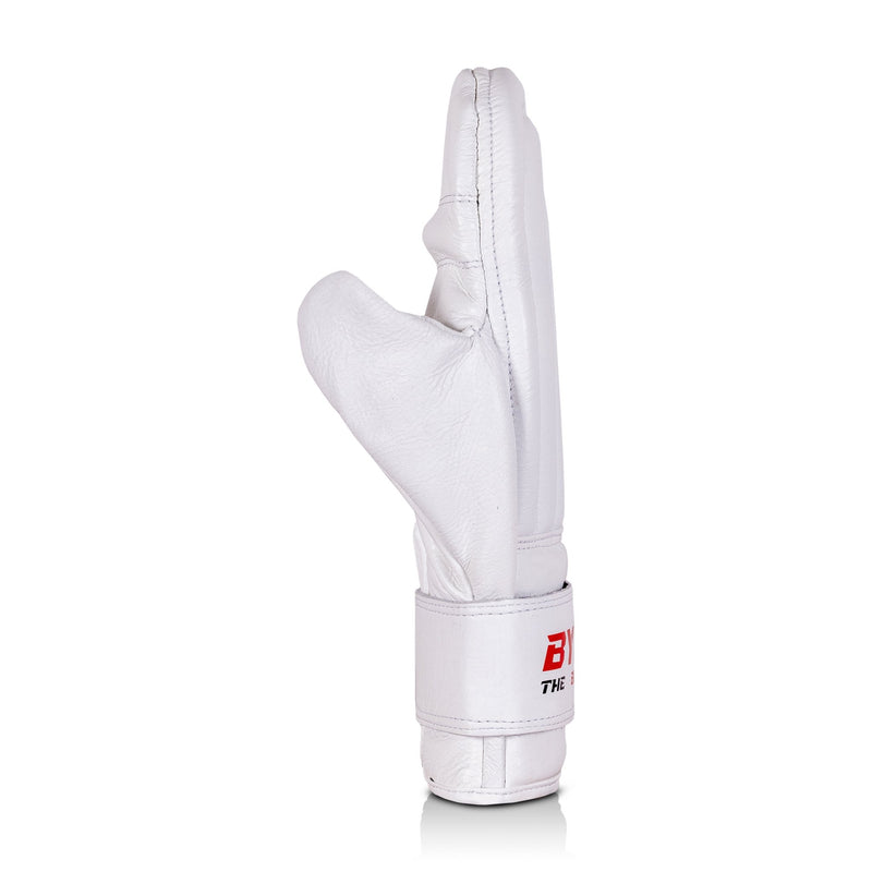 BYKO Bag Mitt Gloves – S/M/L – Premium Breathable Training Mitts for Boxing, MMA & Fitness (White) - Byko sports