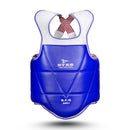 Byko Boxing Chest Guard Reversible, Kickboxing MMA Muay Thai Body Protector Sparring Training Heavy Punching, Adjustable Strike Shield, Martial Arts Upper Belly Ribs Protection Pad, Taekwondo - Byko sports