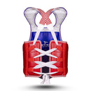 Byko Boxing Chest Guard Reversible, Kickboxing MMA Muay Thai Body Protector Sparring Training Heavy Punching, Adjustable Strike Shield, Martial Arts Upper Belly Ribs Protection Pad, Taekwondo - Byko sports