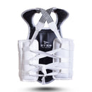 Byko Boxing Chest Guard Reversible, Kickboxing MMA Muay Thai Body Protector Sparring Training Heavy Punching, Adjustable Strike Shield, Martial Arts Upper Belly Ribs Protection Pad, Taekwondo - Byko sports