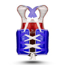 Byko Boxing Chest Guard Reversible, Kickboxing MMA Muay Thai Body Protector Sparring Training Heavy Punching, Adjustable Strike Shield, Martial Arts Upper Belly Ribs Protection Pad, Taekwondo - Byko sports