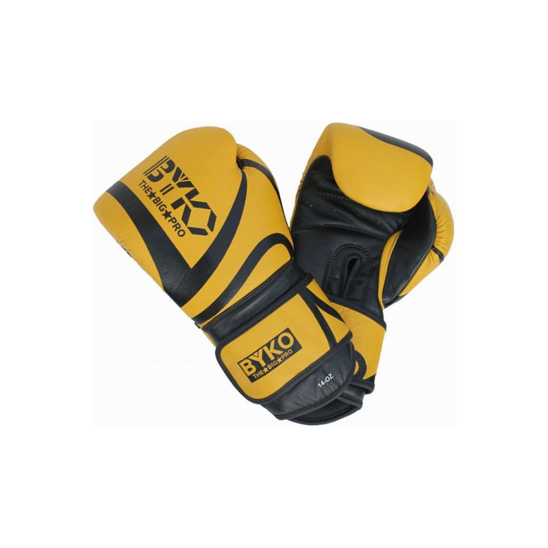 BYKO Boxing Gloves Leather Training Sparring Fight MMA Kick - Byko sports