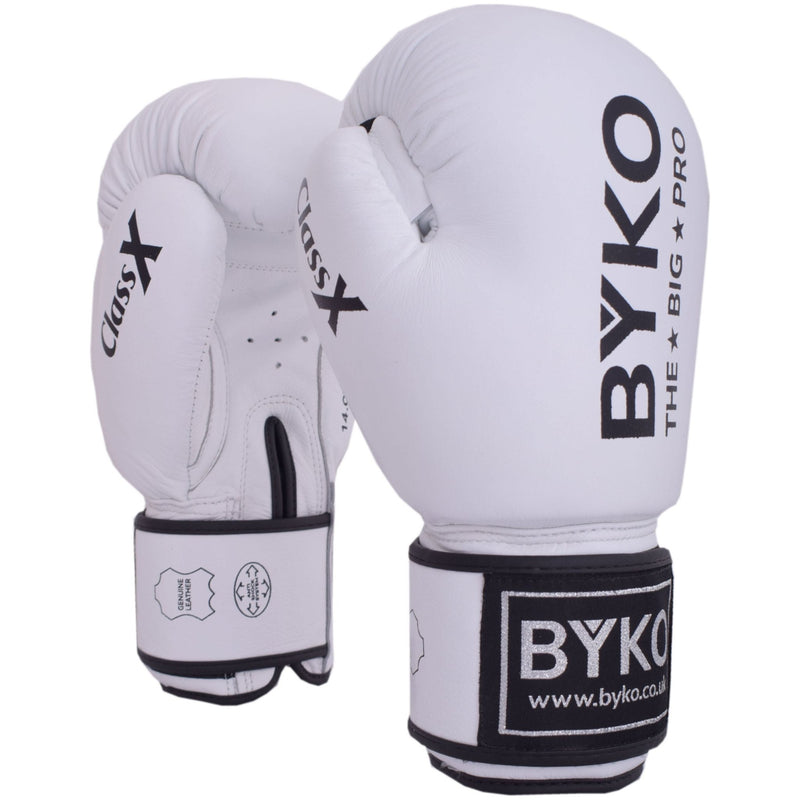 Byko Class X Leather Boxing Gloves - Byko sports