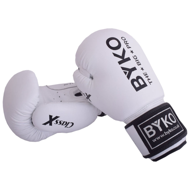 Byko Class X Leather Boxing Gloves - Byko sports