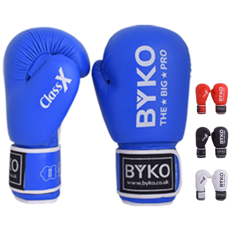 Byko Class X Leather Boxing Gloves - Byko sports