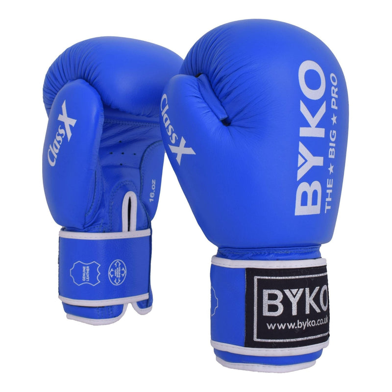 Byko Class X Leather Boxing Gloves - Byko sports