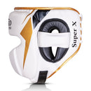 BYKO Head Guard Super X – Premium White Boxing Headgear (S - XL) – Ultimate Protection for Sparring & Training - Byko sports