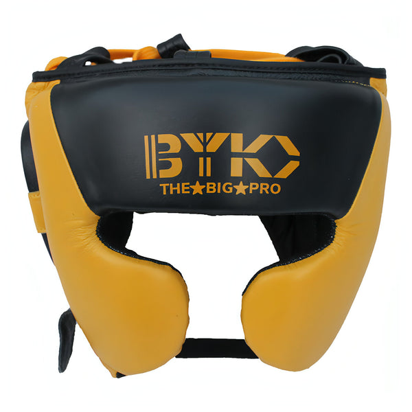 Byko Leather Head Guard Training - Byko sports