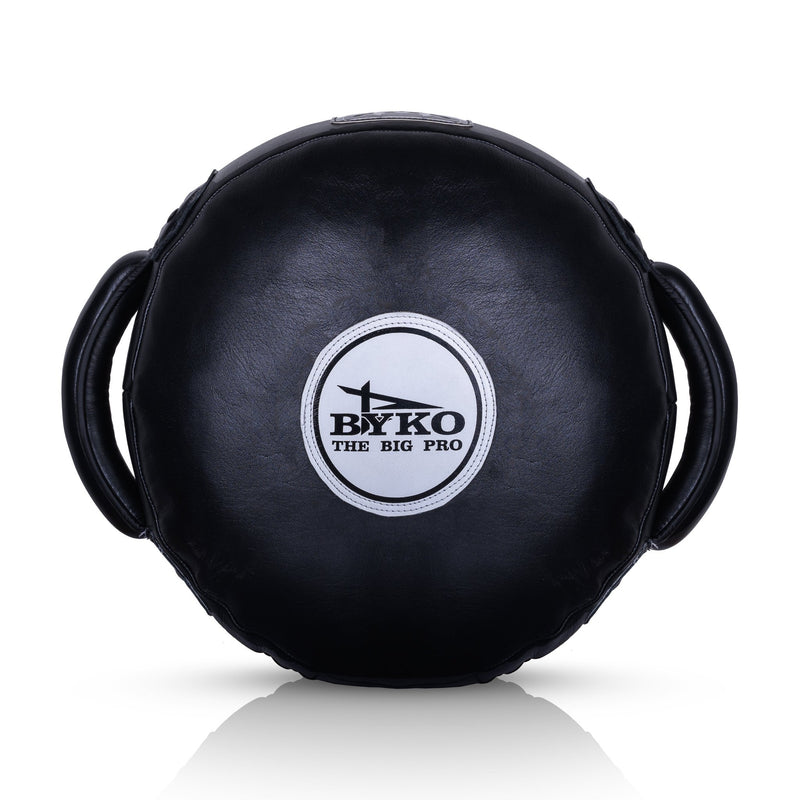 BYKO Legend Leather Boxing Coaching Round Shield - Byko sports