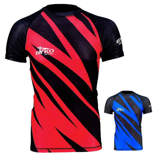 BYKO MMA Rash Guards Fighting Potential with High - Performance - Byko sports