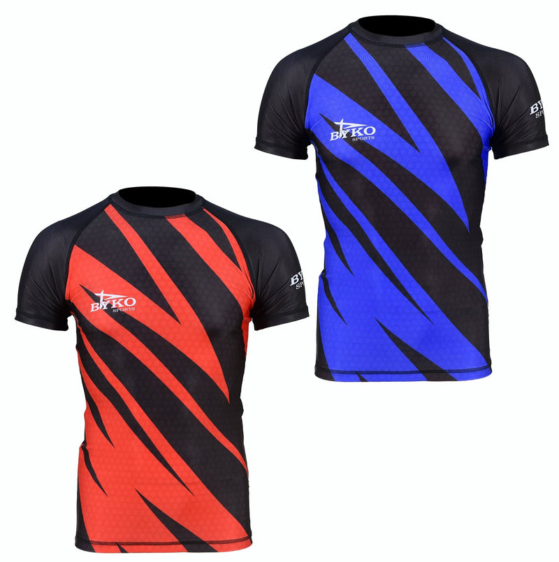 BYKO MMA Rash Guards Fighting Potential with High - Performance - Byko sports