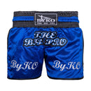 BYKO Muay Thai Shorts Mesh – Premium Breathable Fight Shorts (XXS - XL) – Red/Blue/Black - Byko sports