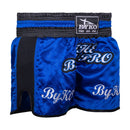 BYKO Muay Thai Shorts Mesh – Premium Breathable Fight Shorts (XXS - XL) – Red/Blue/Black - Byko sports