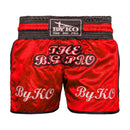 BYKO Muay Thai Shorts Mesh – Premium Breathable Fight Shorts (XXS - XL) – Red/Blue/Black - Byko sports