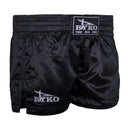 BYKO Muay Thai Shorts – Premium Black Fight Shorts (XXS - XL) – Authentic Nak Muay Training & Competition Shorts - Byko sports